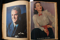 1940'S MOVIE STARS SCRAPBOOK - CAROLE LOMBARD - RITA HAYWORTH - E 24880
