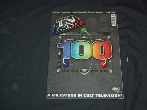 1998 FEBRUARY TV ZONE MAGAZINE - ISSUE 100 - GREAT COVER - CW 346