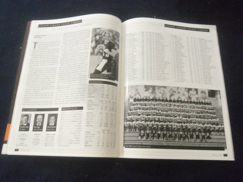 2009 DEC 12 DIV II CHAMPIONSHIP PROGRAM- GRAND VALLEY ST VS NW MISSOURI -ST 602V