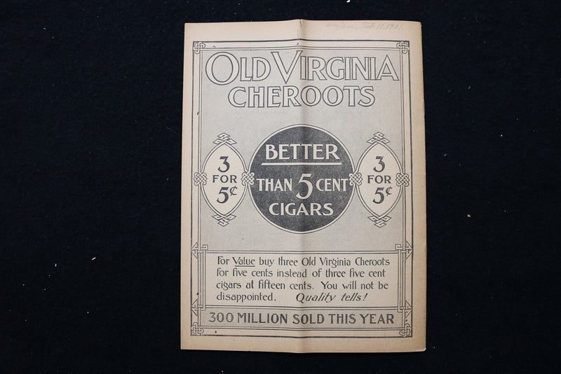 1901 HOWARD ATHENAEUM PROGRAMS - LOT OF 5 - BOSTON, MASSACHUSETTS - K 2275