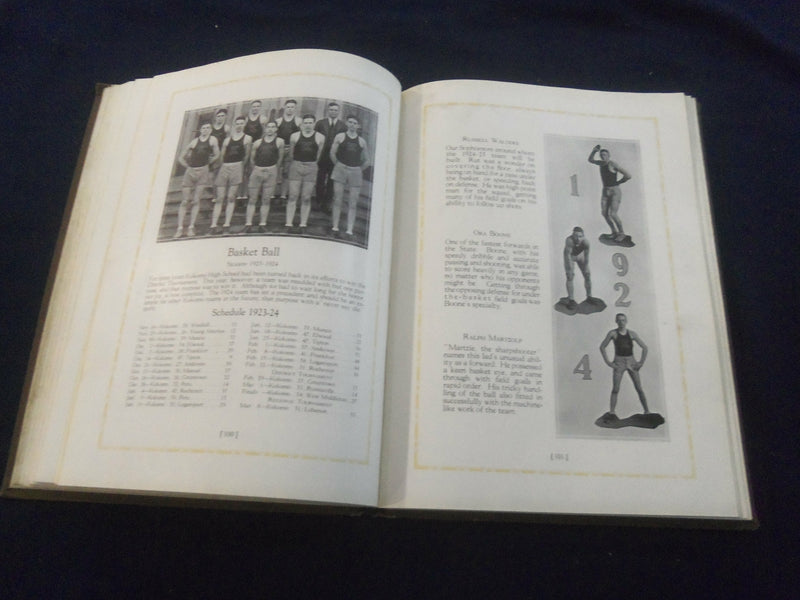 1924 SARGASSO KOKOMO HIGH SCHOOL YEARBOOK - KOKOMO, INDIANA - YB 2666