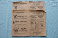 1890'S-1900'S EARLY THEATRE BROADSIDES - 75+ PIECES - GREAT LOT - K 3327