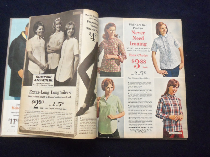 1966 MONTGOMERY WARD 94TH ANNIV. SALE CATALOG -HARDCOVER- KANSAS CITY,MO - R 96E