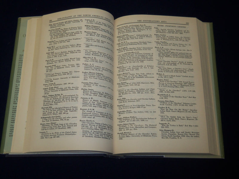 1961 A BIBLIOGRAPHY NORTH AMERICAN FOLKLORE & FOLKSONG SET OF 2 BOOKS- KD 5609