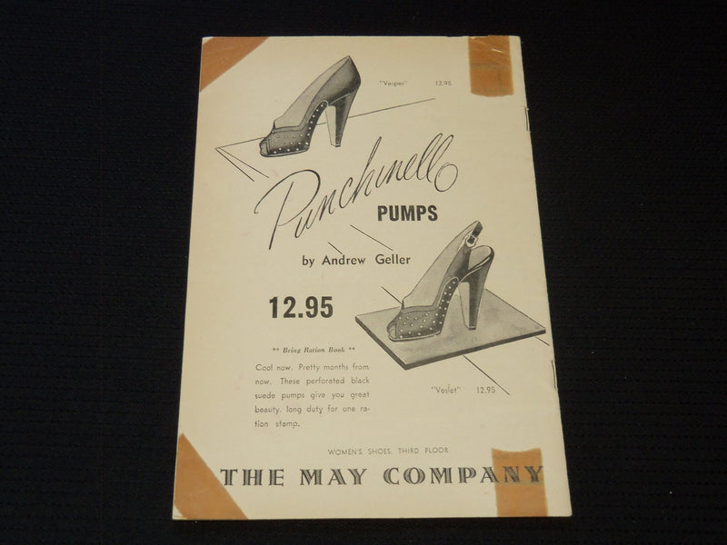 1945 CAIN PARK THEATRE 8TH SUMMER SEASON PROGRAM - CLEVELAND, OHIO - J 8011