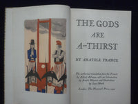 1942 THE GODS ARE A-THIRST HARDCOVER BOOK BY A. FRANCE - HERITAGE PRESS- KD 9350