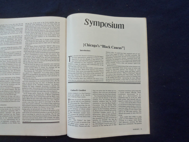 1967 NOVEMBER RAMPARTS MAGAZINE - LEFT WING CATHOLICS COVER - SP 5540X