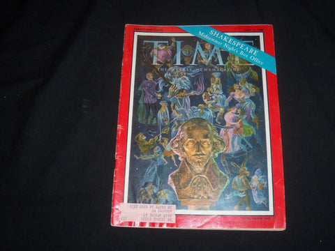 1960 JULY 4 TIME MAGAZINE - WILLIAM SHAKESPEARE - T 1750