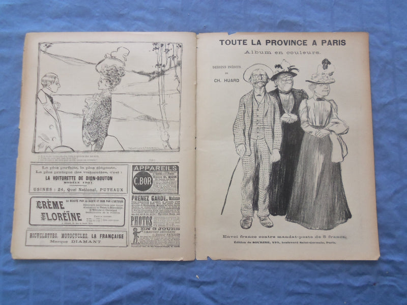 1901 FEB 9 LE SOURIRE MAGAZINE - ILLUSTRATED COMEDY - FRENCH TEXT - SP 4864L