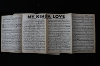 1929 MY KINDA LOVE MUSICAL SCORE MULTIPLE INSTRUMENTS-ROBBINS PUBLICATION-K 2934