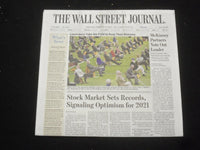 2021 FEBRUARY 25 THE WALL STREET JOURNAL - STOCK MARKET SETS RECORDS