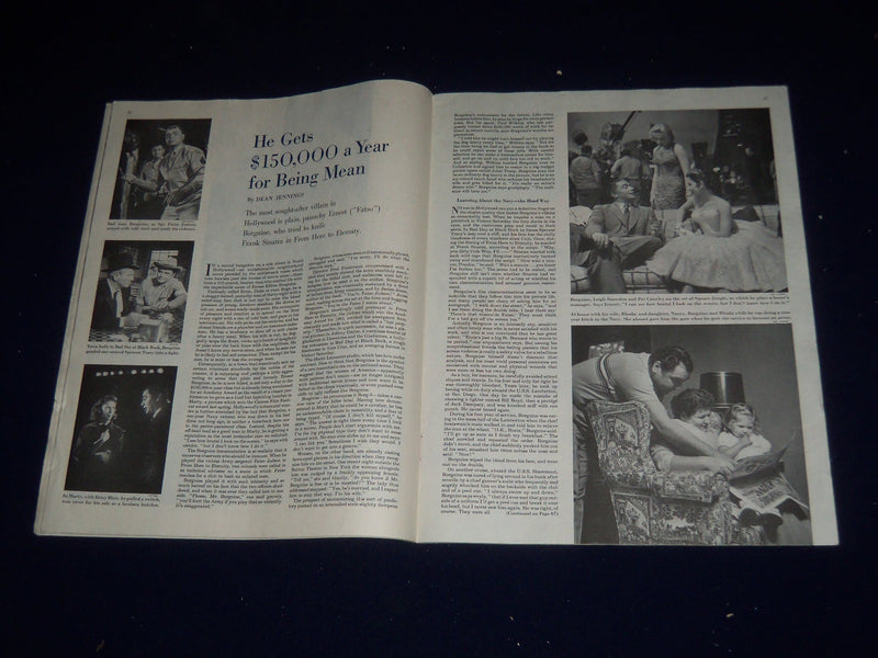 1955 AUGUST 27 THE SATURDAY EVENING POST MAGAZINE - ILLUSTRATED COVER - SP 5613