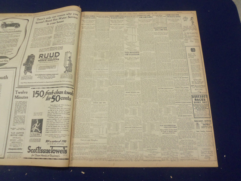 1922 JUNE 20 NEW YORK TIMES - MAROONED A YEAR IN THE ANTARTIC - NT 8413
