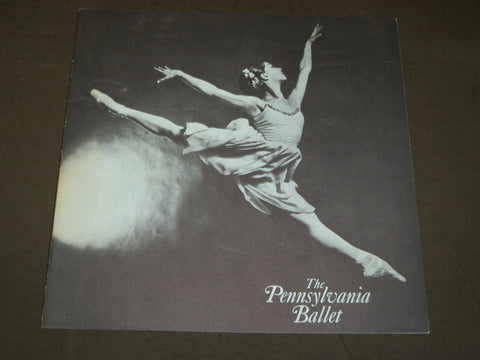 1968-1969 THE PENNSYLVANIA BALLET PROGRAM - NICE PHOTOS - J 5144