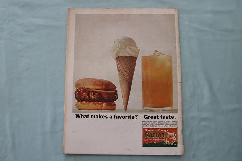 1964 APRIL BOYS' LIFE MAGAZINE - AN ILLUSTRATED SCENE COVER - E 26529