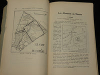 1920-1961 SOCIETE ROYALE BELGE DE GEOGRAPHIC BULLETIN LOT OF 54 ISSUES - WR 8