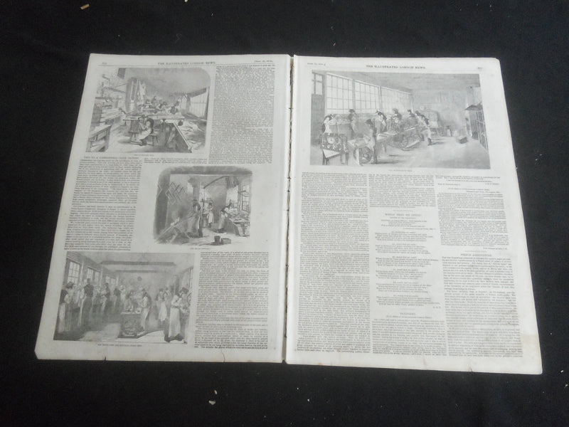 1851 SEP 20 THE ILLUSTRATED LONDON NEWS MAGAZINE - THE GREAT EXHIBITION- NP 5866