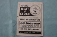 1954 LET'S PLAY BEAT THE CLOCK STUNT BOOK - SOFTCOVER - K 2570