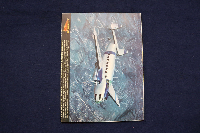 1940 MAY POPULAR AVIATION MAGAZINE - BOEING 247D RESEARCH COVER - E 11336