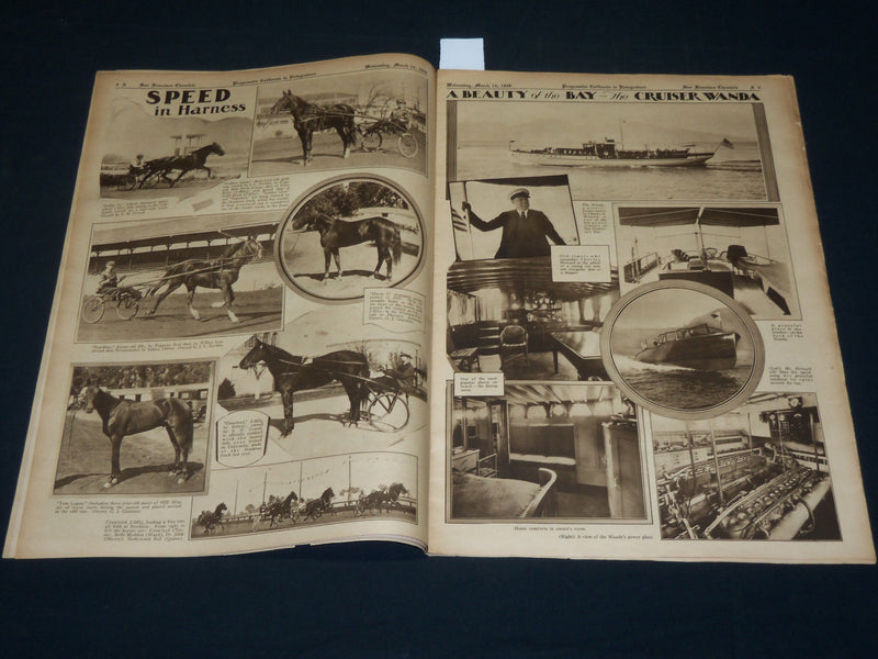 1928 MARCH 14 PROGRESSIVE CALIFORNIA IN ROTOGRAVURE - 3 SECTIONS - NP 5111