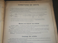 1915 JAN COMPTOIR DES QUINCAILLERIES REUNIES DE L'EST FRENCH CATALOGUE - FR 450