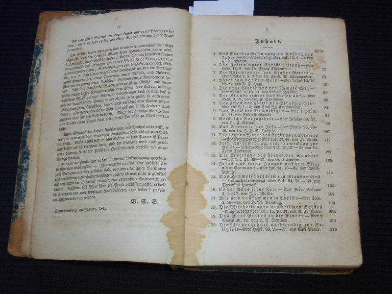 1845 DIE DEUTSCHE KANZEL GERMAN VOLUME - KD 7813