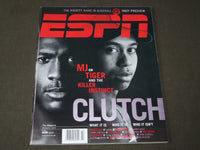 2001 MAY 28 ESPN MAGAZINE - MICHAEL JORDAN & TIGER WOODS COVER - CW 828