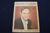 1935 DECEMBER 7 RADIO GUIDE MAGAZINE - JAMES MELTON COVER - E 9190