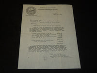 1921 NEW HAMPSHIRE ATTORNEY GENERAL'S OFFICE TYPED LETTER - J 5367