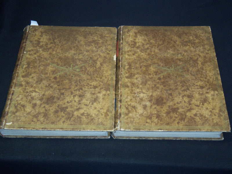 1916 L'ILLUSTRATION FRENCH MAGAZINE BOUND VOLUME SET OF 2 - FULL YEAR - LA GUERR