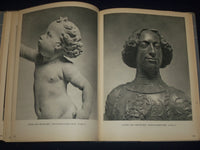 1949 MASTERPIECES OF SCULPTURE BOOK BY CHARLES SEYMOUR - GREAT PLATES - KD 3161