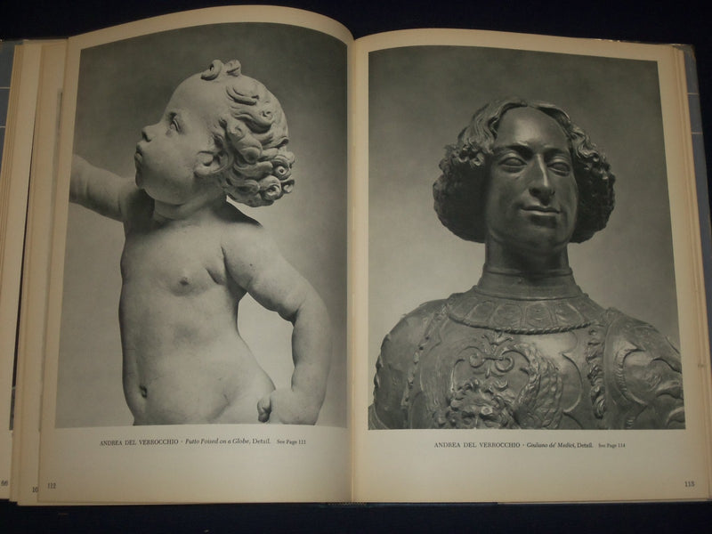 1949 MASTERPIECES OF SCULPTURE BOOK BY CHARLES SEYMOUR - GREAT PLATES - KD 3161