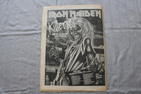 1981 FEBRUARY 21 RECORD MIRROR NEWSPAPER - GAVIN FRIDAY COVER - NP 9304