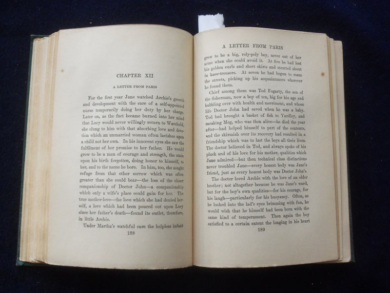 1912 THE TIDES OF BARNEGAT HARDCOVER BOOK BY F. HOPKINSON SMITH - KD 8423