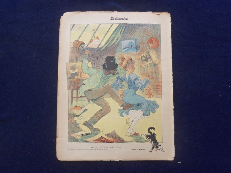 1905 NOV 11 LE SOURIRE MAGAZINE - ILLUSTRATED COMEDY - FRENCH TEXT - SP 4866W