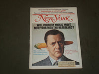 1973 APRIL 2 NEW YORK MAGAZINE - TONY RANDALL - COUNTRY MUSIC NEW YORK - B 2121