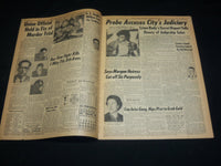 1952 FEBRUARY 28 NEW YORK DAILY NEWS - N. Y. CRIME PROBE BLASTS COURTS - NP 5410