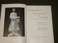 1949 FUNDAMENTALS OF BODY MECHANICS & CONDITIONING BOOK BY LEE - KD 6123