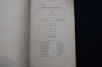 1881 UNIVERSITY OF PENNSYLVANIA ALUMNI SOCIETY ADDRESS SOFTCOVER BOOK BY - K 841
