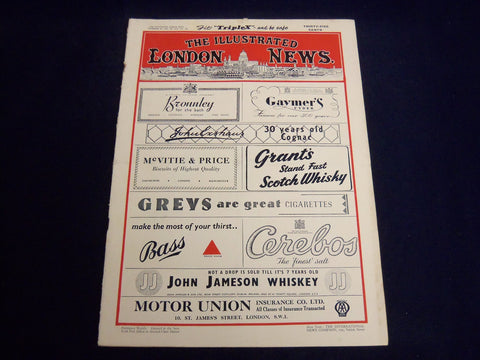 1950 NOVEMBER 25 ILLUSTRATED LONDON NEWS MAGAZINE - KING FAROUK - E 8157