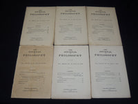 1930 THE JOURNAL OF PHILOSOPHY MAGAZINE LOT OF 23 ISSUES - WR 632A