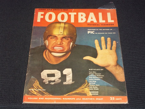 1947 STREET & SMITH'S FOOTBALL YEARBOOK MAGAZINE - CONNOR NOTRE DAME - E 3150