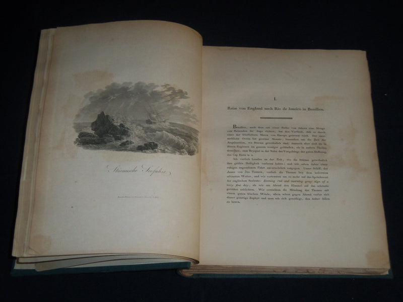 1820-1821 REISE NACH BRASILIEN IN DEN JAHREN 1815 BIS 1817 VOLUME 1 & 2 - Z 151
