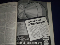 1942 THE ENGINEERING JOURNAL BOUND VOLUME NO. 25 - NICE ADS + COVERS - KD 1405