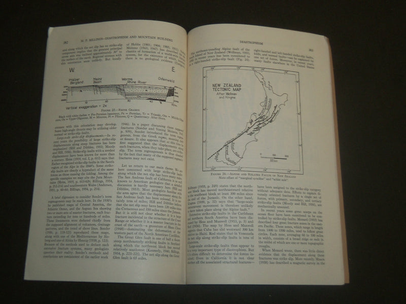 1960 DIASTROPHISM AND MOUNTAIN BUILDING BY MARLAND BILLINGS - J 4995
