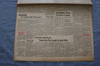 1965 JUNE 7 THE DAILY CHRONICLE NEWSPAPER - SPACE TWINS BACK SAFELY - NP 8517