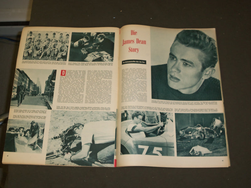 1957 SEP 3 FILM REVIEW (GERMAN) MAGAZINE - NICE PHOTOS, ARTICLES & ADS - B 3985