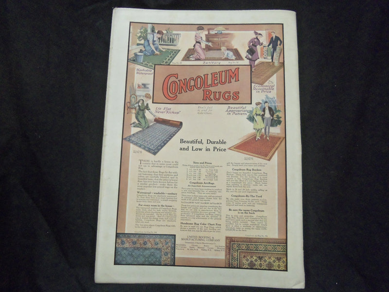 1916 APRIL THE WOMAN'S MAGAZINE - GREAT COVER & ADS - ST 1092