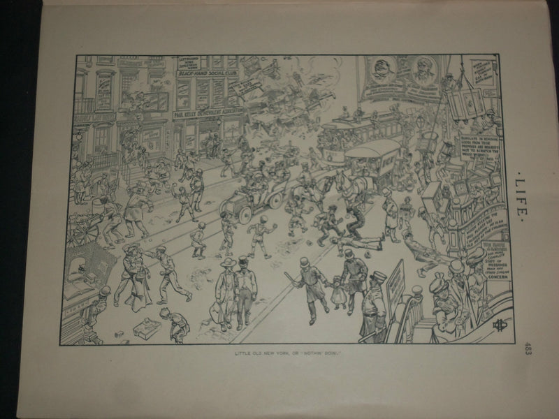 1905 OCTOBER 26 LIFE MAGAZINE - NICE ILLUSTRATIONS, ADS & STORIES - B 6213