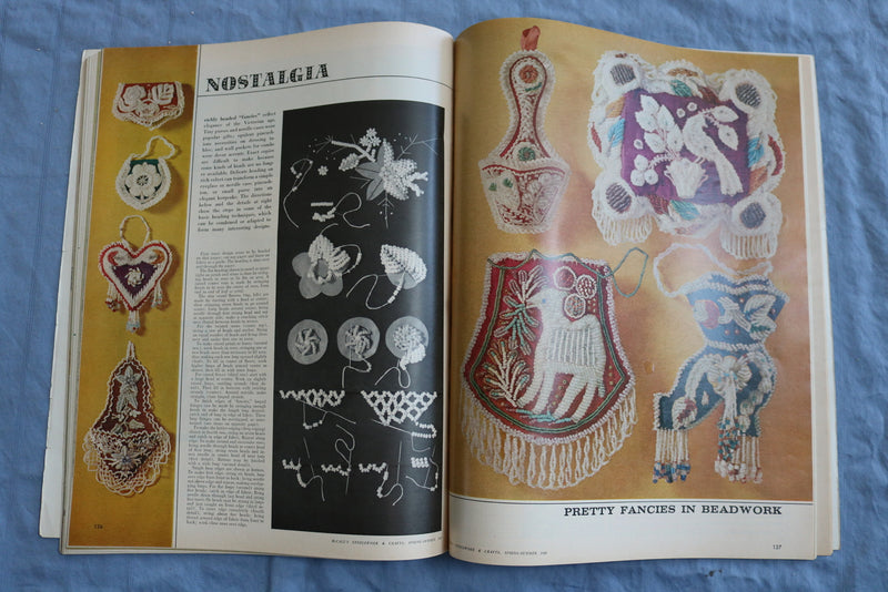 1969 SPRING MCCALL'S NEEDLEWORK & CRAFTS ANNUAL MAGAZINE - 50TH ANNIV.- SP 4786K